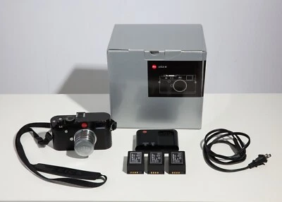 Câmera Digital Leica M Typ 240 + Nikkor-H 5cm f/2 Lente, Caixa, Baterias, Carregador - Imagem 1 de 4