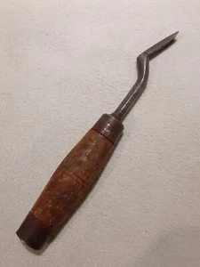 Vintage C.S. Herramienta de cuero cincel rasgador OSBORNE & Co. - Imagen 1 de 9