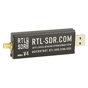 Impulsfoto RTL-SDR Blog V4 Hochleistungs SDR R828D Tuner Verbesserter HF-Empfang - Zdjęcie 1 z 11