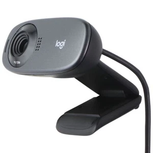 Logitech C310 HD USB Webcam (960-000585/V-U0015) - Black - Picture 1 of 5