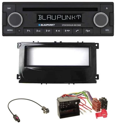 Blaupunkt MP3 Bluetooth DAB CD USB Autoradio für Ford Mondeo S-Max 07-14 glänzen - Bild 1 von 4