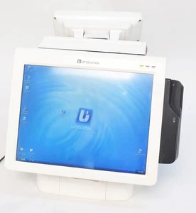 UP-Solution UP-7000 POS Touchscreen Computer + integrierter Kartenleser / Drucker - Bild 1 von 7