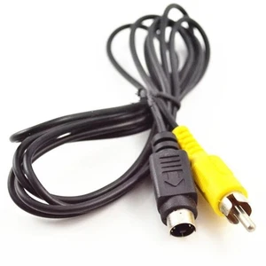 6 Ft 4 Pin S-Video TV To RCA Male Audio Video AV Converter Adapte Cable 1.8m - Picture 1 of 7