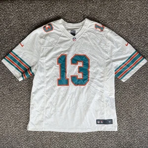 New Nike Dan Marino Miami Dolphins Throwback NFL Game Jersey Men's Sz 3XL $130 - Picture 1 of 5