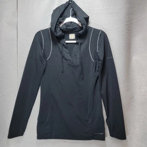 Columbia Hoodie Womens S Black Omni Shade UPF LS Active Outdoor Gorpcore Hood - Picture 1 of 16