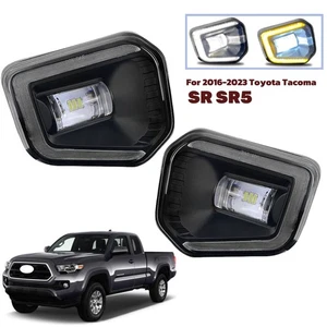 Par de luces antiniebla LED + DRL para Toyota Tacoma SR SR5 2016-2023 luces antiniebla delanteras - Imagen 1 de 13