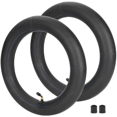 RUHUO 2er Set Scooter Reifen 8,5 Zoll Ersatzschläuche mit abgewinkeltem Ventil