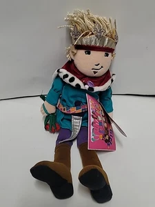 2004 Groovy Girls Prince Lance Soft Body Boy Doll Plush Crown Dreamtastic - Picture 1 of 8