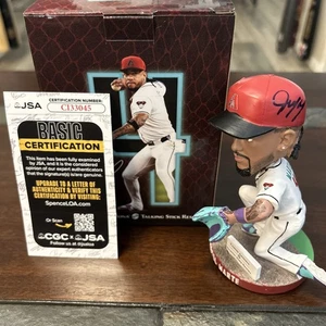 KETEL MARTE SIGNED BOBBLEHEAD 2025 JSA DBacks 2025 - Picture 1 of 4