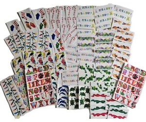 Vintage Sticker Collectors Lot Mrs Grossman Sandy Lion Hambly 90s 60+ Sheets - Picture 1 of 8