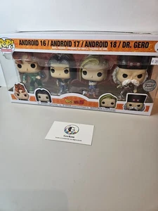 Funko Pop ! 4 Pack Android Dragon Ball Z Special Edition - Imagen 1 de 12