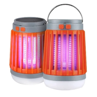 SYVOR (2 Pack) Fuze Bug Lantern Bug Zapper Indoor Outdoor Mosquito Fly Killer LED