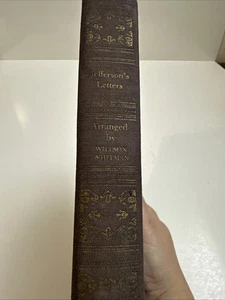 JEFFERSON'S LETTERS - Arranged by Willson Whitman - Vintage Collector's Ed HC - Picture 1 of 17