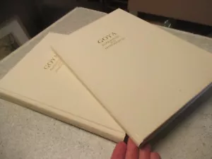 2001 GOYA ENGRAVINGS AND LITHOGRAPHS TOMAS HARRIS BRUNO CASSIRER Alan Wofsy SET - Foto 1 di 7