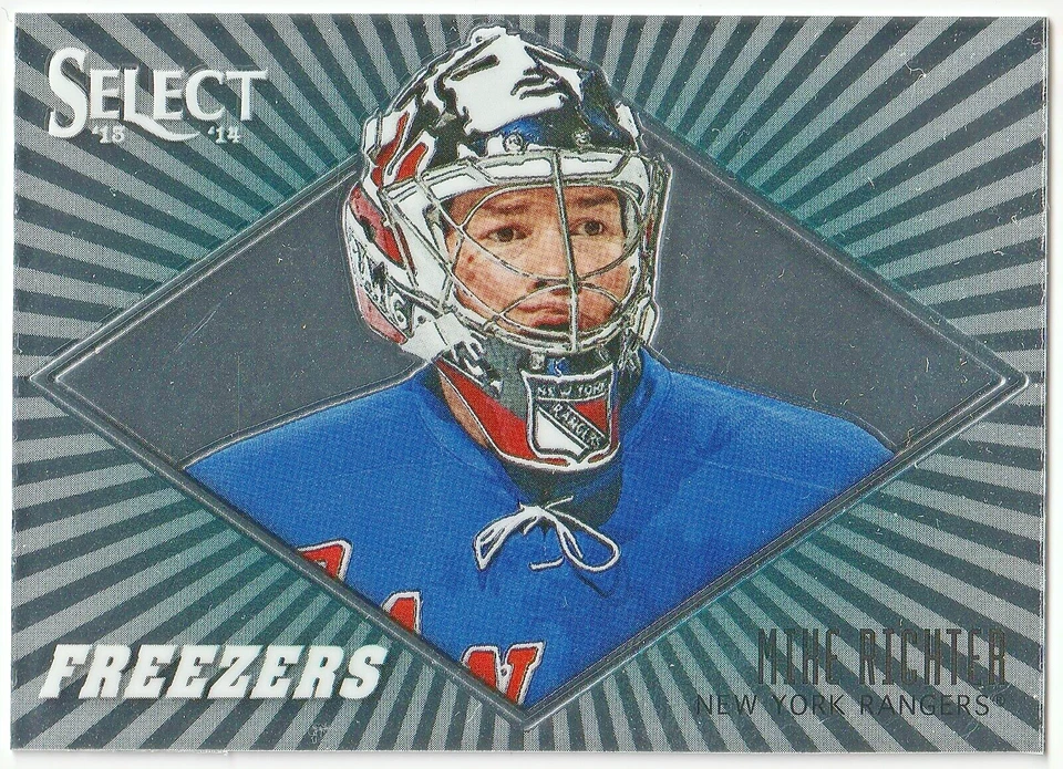 2013-14 Panini (Select) "Freezers" Foil Insert # F-1 Mike Richter! - Image 1 of 2