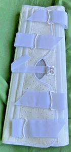 EZY WRAP Knee Immobilizer, 20" Perforated Vinyl, Model 01235BR-20, Large, White - Picture 1 of 2