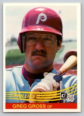 1984 Donruss - #285 Greg Gross - Image 1 of 2