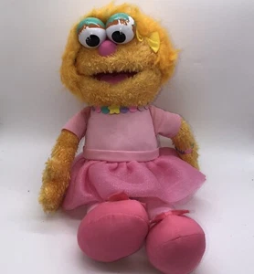 Muñeca de peluche Seaame Street at Seaworld Busch Gardens Zoe bailarina rosa - Imagen 1 de 4
