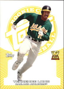 2005 (ATHLETICS) Topps Rookie Cup Yellow #120 Terrence Long /299