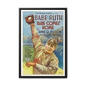 Cult Classic Large Gallery Framed Canvas 20" x 30" Movie Poster Art - Babe Comes - Picture 1 of 10