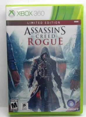 XBOX 360 :  ASSASSIN'S CREED : ROGUE !!  LIMITED EDITION !!  BRAND NEW - Image 1 of 3