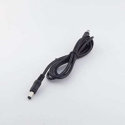 DC Power 5.5x2.1mm Male to Male Plug Extension Cord Connectors Adapter Cable 4FT - Image 1 of 4