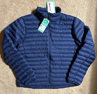 Marmot Men's Echo Featherless Jacket size Medium Arctic Navy Dark Blue NEW - Image 1 of 4