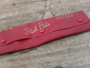 vintage tyzack slick bits cutter set wood bit set carpentry woodworking tool - Picture 1 of 6
