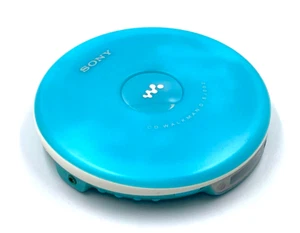Reproductor de CD portátil Sony D-EJ002 Walkman azul Discman probado funcionando Japón usado - Imagen 1 de 5