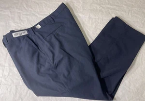 New Cintas Flame Resistant 746-20 Mens size 44X32 Navy Blue Pants J134 - Picture 1 of 24