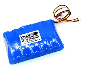 Protected Rechargeable Battery 11.1V 71WH for Brook Stone Big Blue Party Speaker
