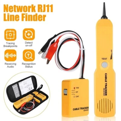 Elektrischer Draht Tracer Tester mit Toner f??r Netzwerkkabel zuverl?ssige Leis - Bild 1 von 4