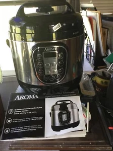 (420). Aroma Digital Pressure Cooker Pre Owned - Picture 1 of 4