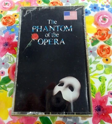 PHANTOM OF THE OPERA 1987 DOUBLE CASSETTE Old tock, STILL SEALED RPcs 350 - Image 1 of 4