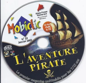 Mobiclic L'Aventure Pirate - N°39 -Milan Presse PC & MAC CD (Children ages 7-13) - Picture 1 of 1