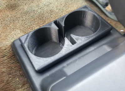 Toyota 60-series Land Cruiser Cup Holder - 3d Printed - Imagem 1 de 4