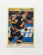 1991-92 O-Pee-Chee Premier Pavel Bure Vancouver Canucks #67