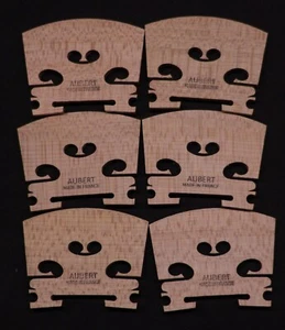 NEW ARRIVAL! 6 Pcs Aubert Made In FRANCE   Violin  4/4 bridge  41.5mm #23 - Picture 1 of 5