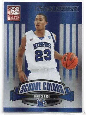 Derrick Rose 2008 Donruss Elite Extra Edition School Colors /1500 - Image 1 of 2