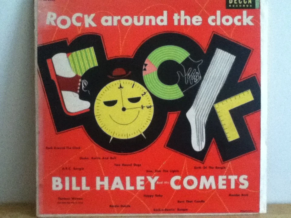 BILL HALEY  AND  HIS  COMETS       LP    ROCK   AROUND   THE  CLOCK Foto 1 de 4