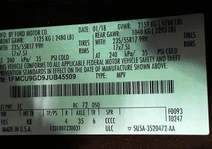 Axle Shaft Rear Fits 16-19 ESCAPE 104548679 - Picture 1 of 12