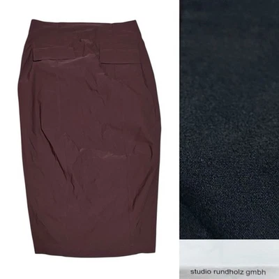 Falda tubo larga de bolsillo Black Label Rundholz para mujer talla mediana en arcilla Foto 1 de 4