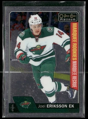 2016-17 O-Pee-Chee Platinum Joel Eriksson Ek RC #192 Minnesota Wild - Image 1 of 2