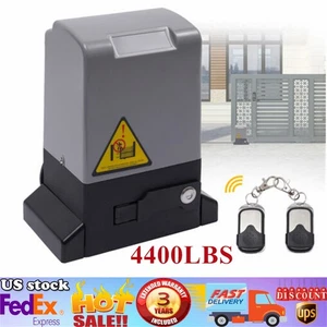 1800kg Automatic Sliding Gate Opener Motor Remotes Control Gate Opener 3968lbs - Picture 1 of 22