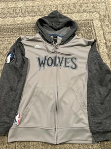 Minnesota Timberwolves Adidas Full Zip Hoodie - Bild 1 von 4