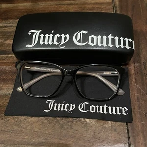 Juicy Couture Eyeglass Frames JU213 3H2 140 All eyes on Juicy w/ Case & Cloth - Picture 1 of 8