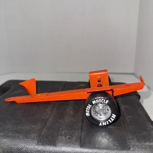 Nylint Metall orange Muscle Bass Chaser Pressstahl Boot Trailer Spielzeug - Bild 1 von 5