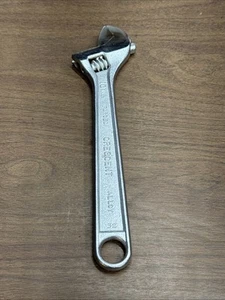 Llave ajustable Crestoloy 10" Hecha por The Crescent Tool Co. Jamestown, NY EE. UU. - Imagen 1 de 6