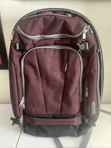 eBags Mother Lode Burgundy FullSize Convertible BACKPACK Travel Expandable - Picture 1 of 5