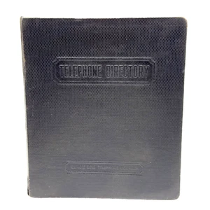 Vintage Typ Nr. 9-C 1973 Illinois Bell Telephone Company Münztelefon Telefonbuch Mappe - Bild 1 von 16